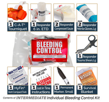 Load image into Gallery viewer, Public Access Bleeding Control Kit - (5) Vacuum pouches