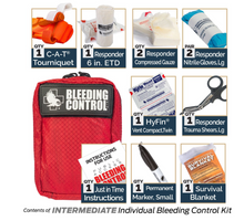 Load image into Gallery viewer, Public Access Bleeding Control Kit - (8) NYLON pouches