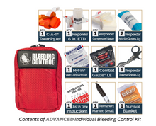 Load image into Gallery viewer, Public Access Bleeding Control Kit - (8) NYLON pouches