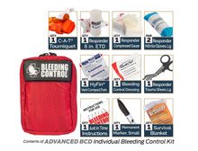 Load image into Gallery viewer, Public Access Bleeding Control Kit - (8) NYLON pouches