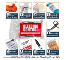 Load image into Gallery viewer, Public Access Bleeding Control Kit - (8) VACUUM sealed pouches