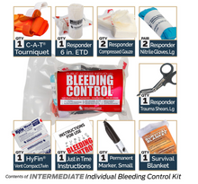 Load image into Gallery viewer, Public Access Bleeding Control Kit - (5) Vacuum pouches
