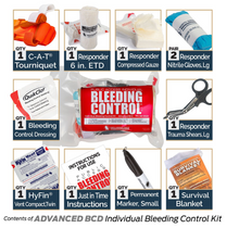 Load image into Gallery viewer, Public Access Bleeding Control Kit - (5) Vacuum pouches

