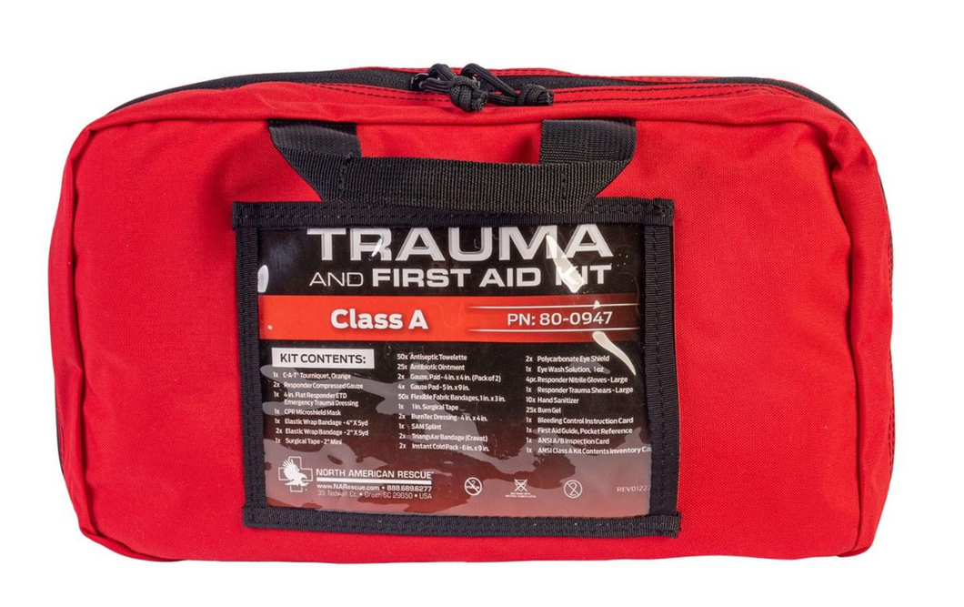 Trauma & First Aid Medical Kit - Large Nylon